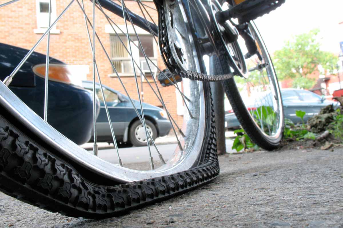 How to Fix a Flat Tire and Change a Bike Tire